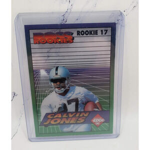 1994 Collector's Edge Boss Rookies Oakland Raiders Rookie 17 Calvin Jones